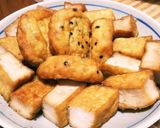 旦那作♡厚揚げ＆がんもの簡単めんつゆ煮♡作り方6写真