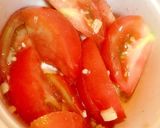 簡単おつまみチーズトマトの焼き 笑作り方1写真