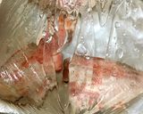 冷凍赤魚の煮付け（人参添え）作り方2写真