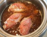 冷凍赤魚の煮付け（人参添え）作り方4写真