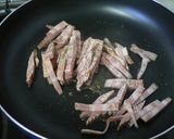 キャベツとベーコンのサラダ作り方1写真