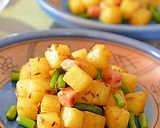 クミンが香る・じゃが芋のスパイシー炒め♪作り方7写真
