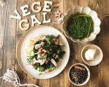 おかひじきとゆで鶏の梅ごはん作り方4写真
