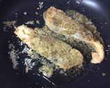 鮭のパン粉焼バジルソース作り方2写真