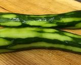 たたききゅうりとツナの和え物作り方1写真