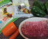 フライパン１つ【春雨と豚挽肉の中華炒め】作り方1写真