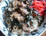 すぐ出来る牛丼　外食が減るかもね？作り方10写真