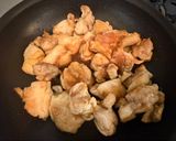 照り焼き梅ポンガーリックあん作り方4写真