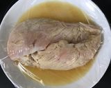 レンジでサラダチキン☆レモンだれ作り方3写真