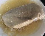 レンジでサラダチキン☆レモンだれ作り方4写真