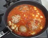 トマトの煮込みチーズハンバーグ作り方7写真