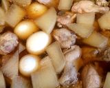 鶏手羽元と大根の煮物♪和風作り方7写真