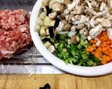 野菜多めドライカレー作り方1写真