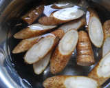根菜とお揚げの煮物作り方4写真