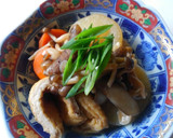 根菜とお揚げの煮物作り方13写真