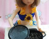 リカちゃんサイズ♡野球シリꕤアロスネグロ作り方6写真