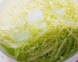 レタスヌードル冷静とまとスープ作り方4写真