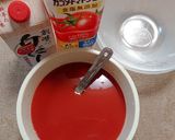 レタスヌードル冷静とまとスープ作り方6写真