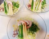 レタスヌードル冷静とまとスープ作り方7写真