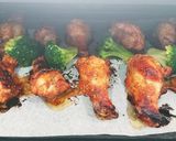 簡単焼き肉のタレで手羽元のオーブン焼き！作り方6写真