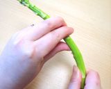 エコレシピ♪アスパラとコーンのかき揚作り方1写真
