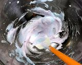 紫芋パウダーでスライム メレンゲクッキー作り方4写真