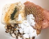 ふわふわ！豆腐としいたけと鶏ムネつくね！作り方2写真
