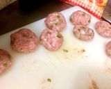 鶏ひき肉の大葉チーズインバーグ作り方1写真