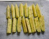 簡単！焼きズッキーニ☆ガーリックチーズ作り方2写真