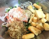麺つゆで簡単●カニかま入り春菊のおひたし作り方3写真