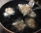 玉ねぎと鶏ひき肉の焼売風味揚げ♡作り方3写真