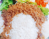 そぼろでおさるのもんきち♪♪キャラ弁♪♪作り方4写真