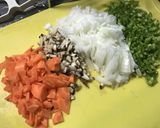 簡単　ピーマンとひき肉の回鍋肉風　ピリ辛作り方1写真