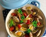 セミドライトマトとあさりの蒸し煮作り方9写真