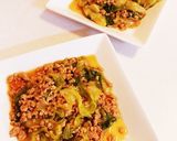 レタスと挽肉の中華炒め#大量消費#丼ぶり作り方8写真