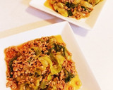 レタスと挽肉の中華炒め#大量消費#丼ぶり作り方8写真