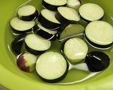 レンジで！なすのガーリックケチャップ煮作り方1写真