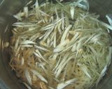 牛ごぼうの☆温玉丼作り方1写真
