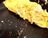 キャベツとチーズの激ウマ！肉なし豚平焼き作り方6写真