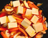 旨味じゅわ~♡♡高野豆腐と人参の卵とじ作り方6写真