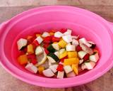 冷やしておいしい鶏むね肉のカラフルサラダ作り方3写真