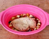 冷やしておいしい鶏むね肉のカラフルサラダ作り方4写真