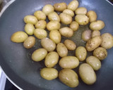 小粒ジャガイモ＊皮ごとジャーマンポテト作り方5写真