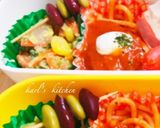 簡単赤インゲンと青大豆スティック お弁当作り方2写真