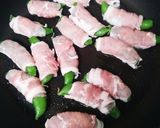簡単に♪スナップえんどうの肉巻き作り方3写真