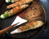 オクラの肉巻き☆オイマヨソース作り方6写真