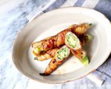 オクラの肉巻き☆オイマヨソース作り方8写真
