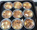 黒糖＊ナッツ＊チョコチップカップケーキ作り方9写真
