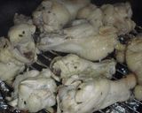 中華鍋で簡単♪クレソル♪スモークチキン♪作り方3写真
