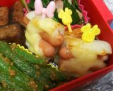 お弁当に!ポークビッツの竹輪巻き作り方8写真